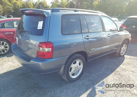 2007 Toyota Highlander Limited V6 из США, поврежденный, VIN JTEEP21A870198367